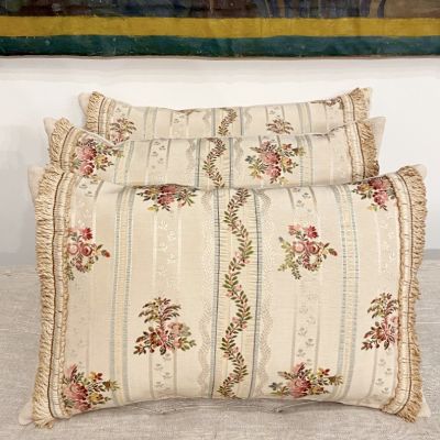 Small French Brocade Cushion