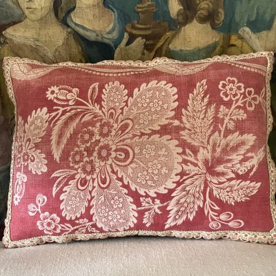 Small French Linen Cushion