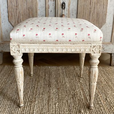 18th Century Swedish Gustavian Stool