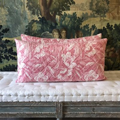 Huge Toile Pillows